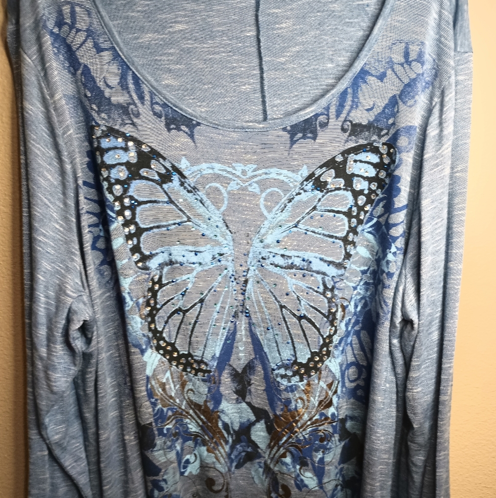 Women's Plus size Cato long sleeve shirt